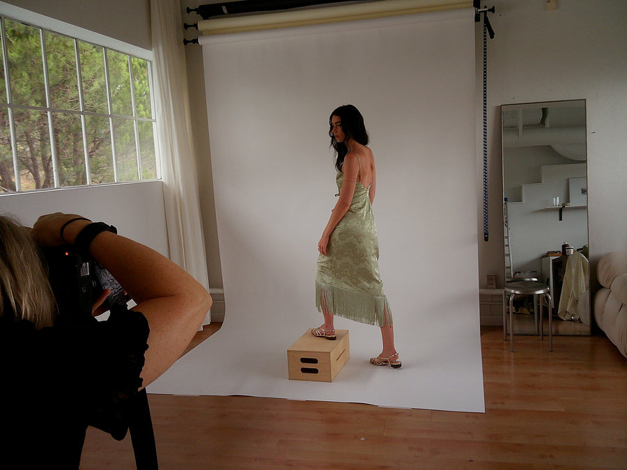 SS27 collection photoshoot at BayHaus Studios
