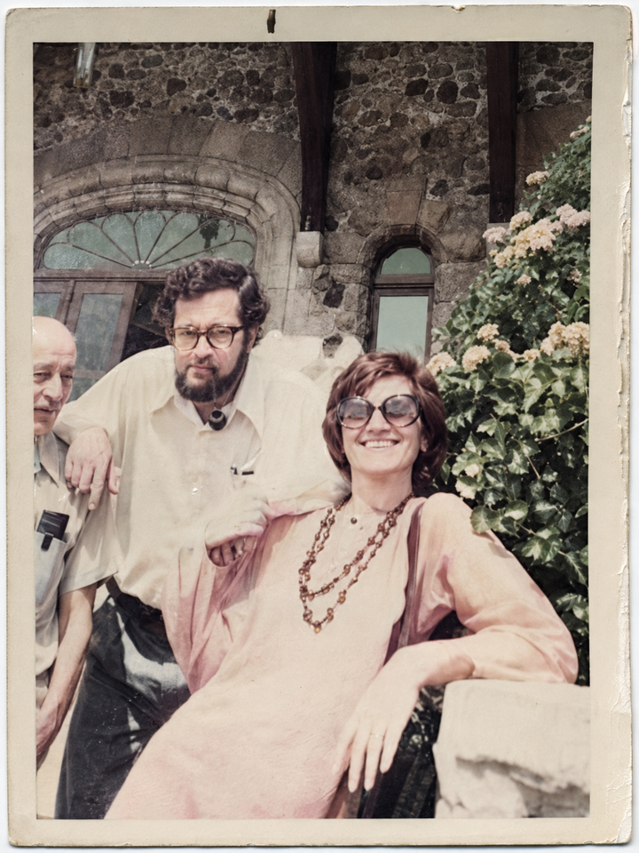 Kati Hartmann with family — archive photograph